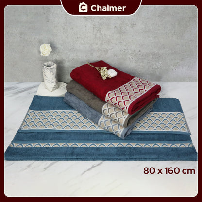 Handuk Mandi Dewasa Besar Jumbo Chalmer 80 x 160 cm Motif Hope