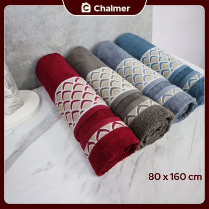 Handuk Mandi Dewasa Besar Jumbo Chalmer 80 x 160 cm Motif Hope