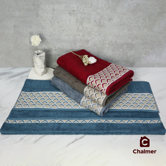 Handuk Mandi Dewasa Besar Jumbo Chalmer 80 x 160 cm Motif Hope