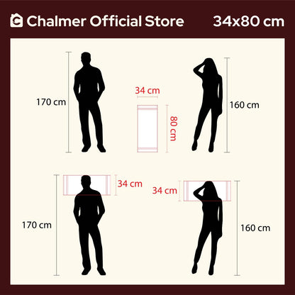 Handuk Sport Chalmer 34 x 80 cm