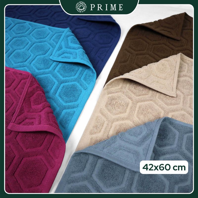 Keset Handuk Prime by Chalmer 42 x 60 cm Motif Honeycomb