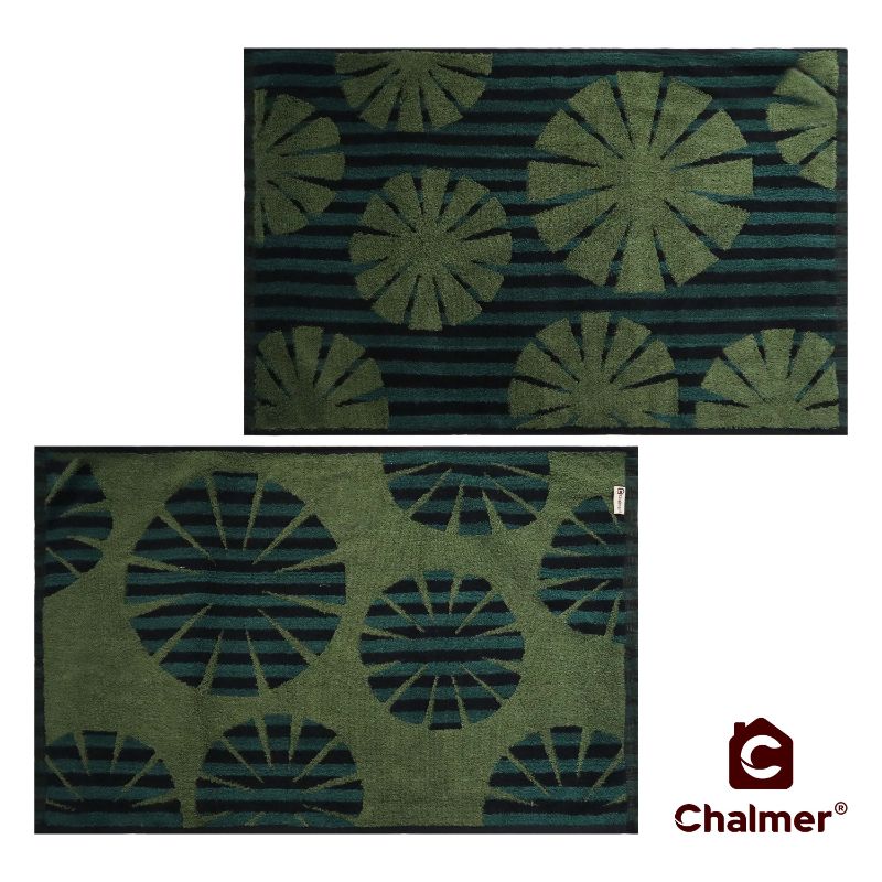 Keset Handuk Besar Chalmer 45 x 70 cm Motif Bolak Balik