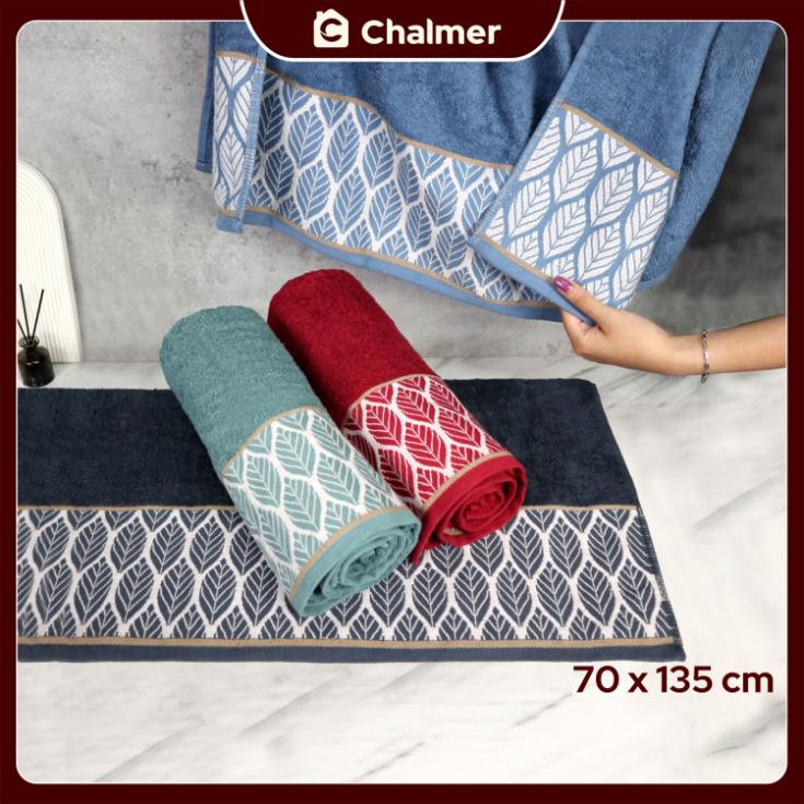 Handuk Mandi Dewasa Chalmer 70 x 135 cm Motif Lifolla