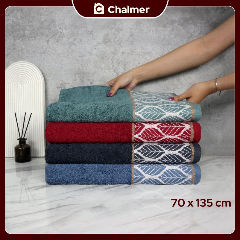 Handuk Mandi Dewasa Chalmer 70 x 135 cm Motif Lifolla