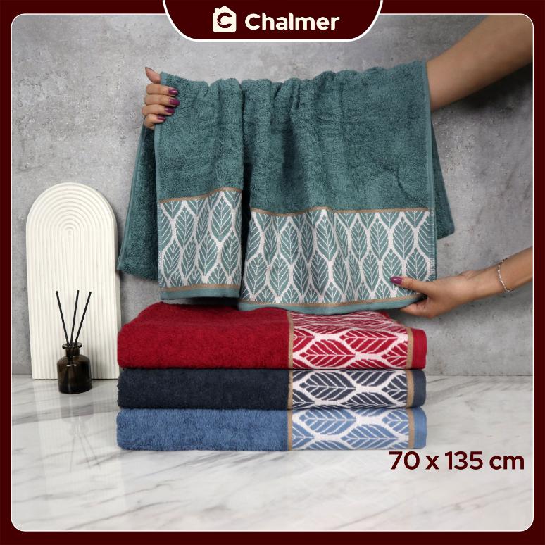 Handuk Mandi Dewasa Chalmer 70 x 135 cm Motif Lifolla