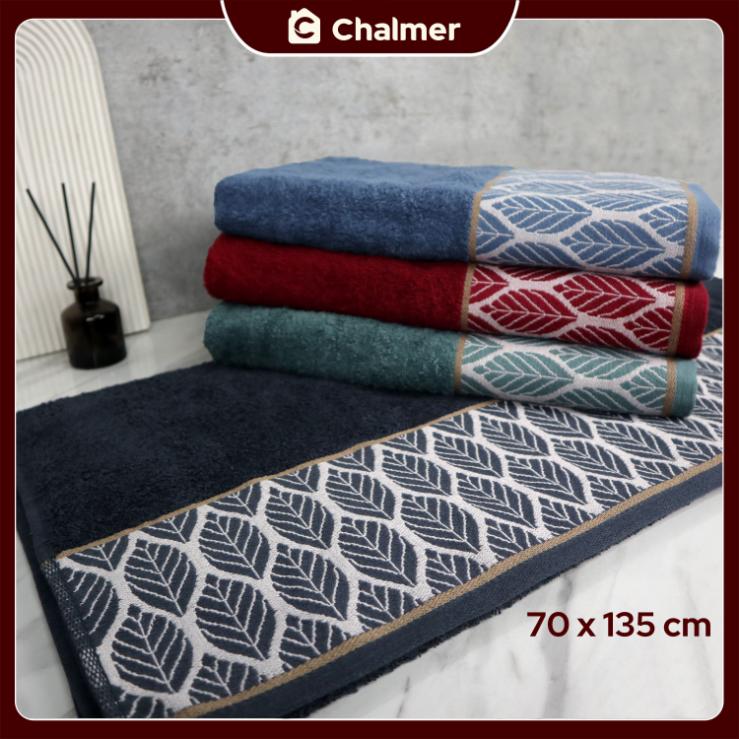 Handuk Mandi Dewasa Chalmer 70 x 135 cm Motif Lifolla