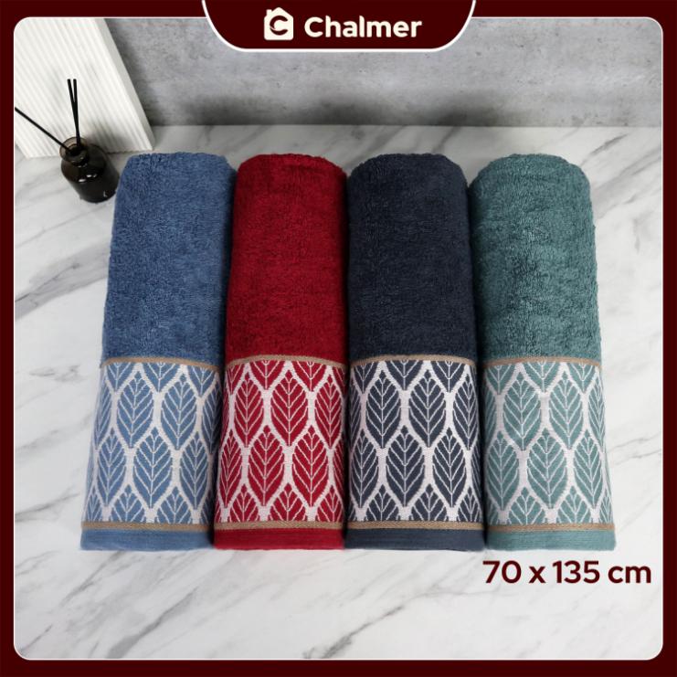 Handuk Mandi Dewasa Chalmer 70 x 135 cm Motif Lifolla
