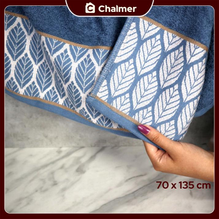 Handuk Mandi Dewasa Chalmer 70 x 135 cm Motif Lifolla