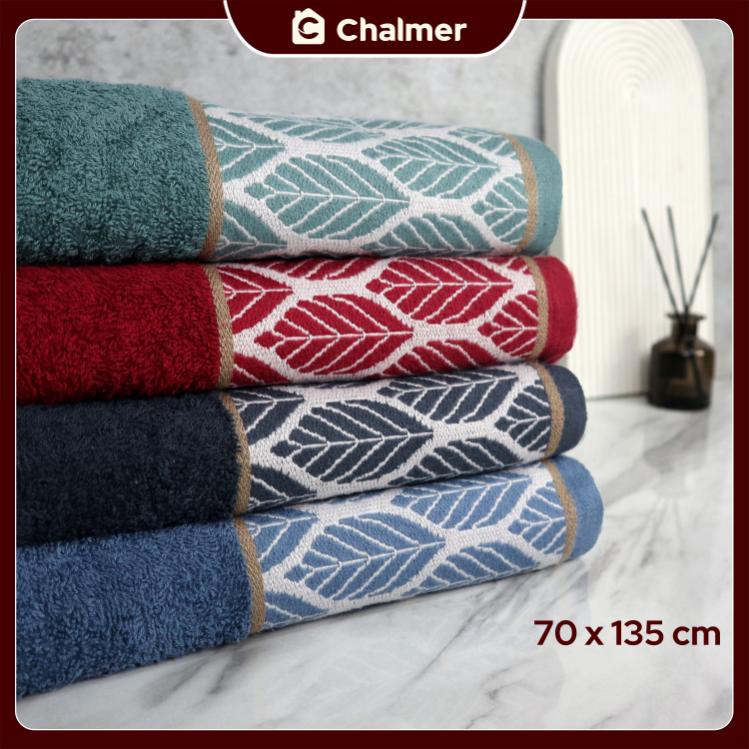 Handuk Mandi Dewasa Chalmer 70 x 135 cm Motif Lifolla