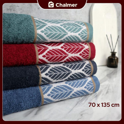 Handuk Mandi Dewasa Chalmer 70 x 135 cm Motif Lifolla