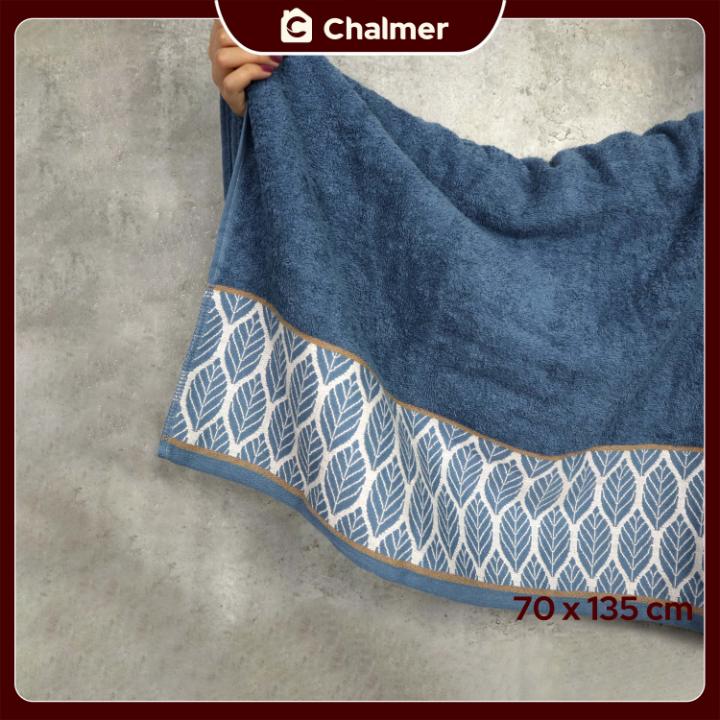 Handuk Mandi Dewasa Chalmer 70 x 135 cm Motif Lifolla