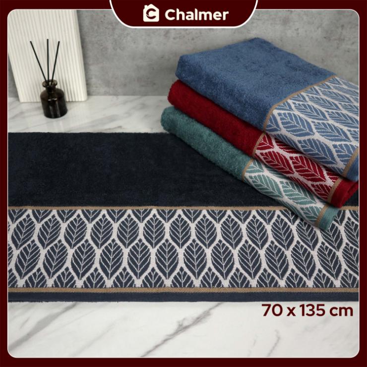 Handuk Mandi Dewasa Chalmer 70 x 135 cm Motif Lifolla