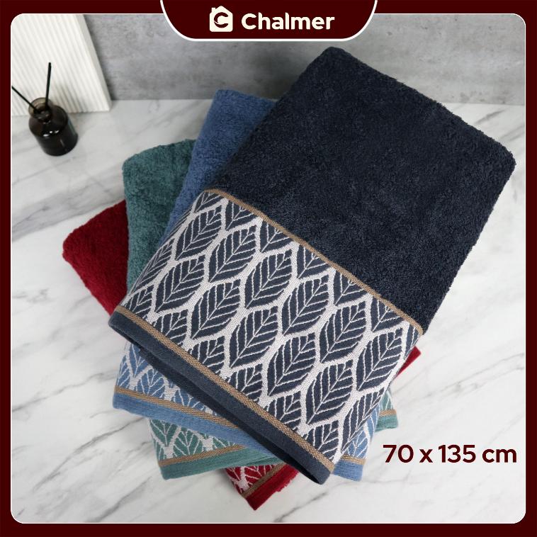 Handuk Mandi Dewasa Chalmer 70 x 135 cm Motif Lifolla