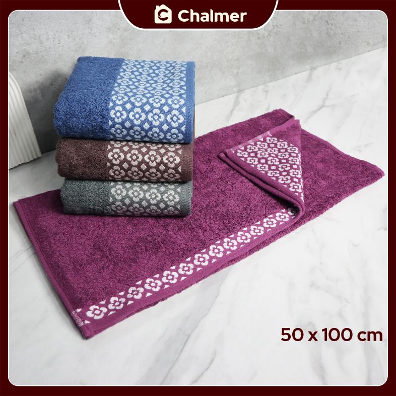 Handuk Mandi Travel Medium Chalmer 50 x 100 cm Motif Mina