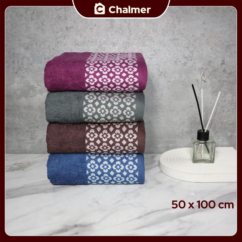 Handuk Mandi Travel Medium Chalmer 50 x 100 cm Motif Mina