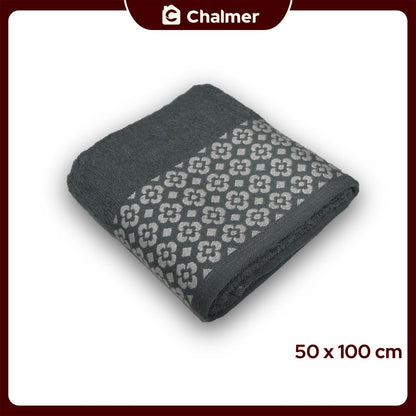 Handuk Mandi Travel Medium Chalmer 50 x 100 cm Motif Mina