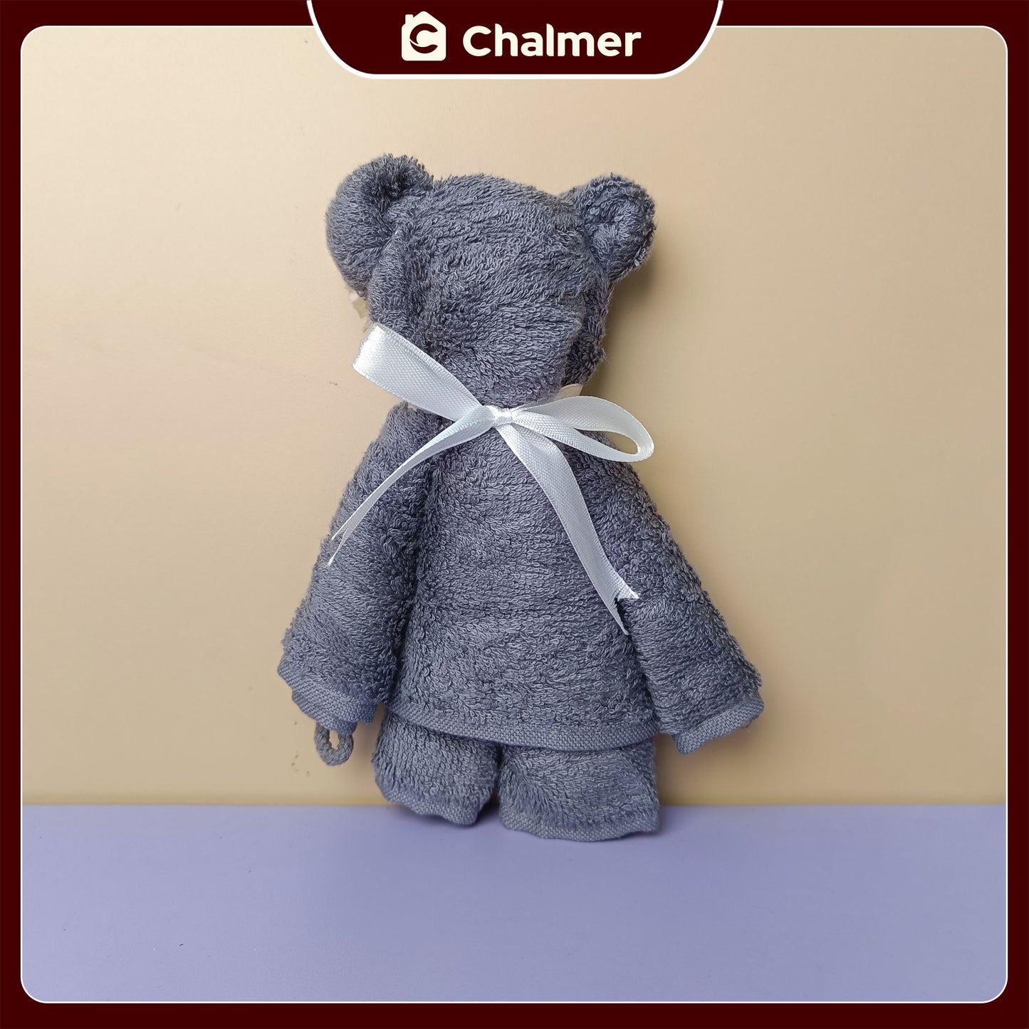 Souvenir Boneka Lap Tangan Handuk Chalmer 40 x 40 cm