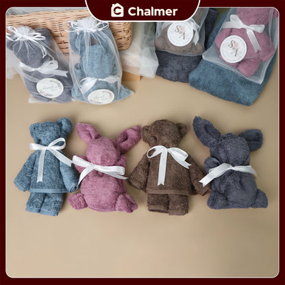 Souvenir Boneka Lap Tangan Handuk Chalmer 40 x 40 cm