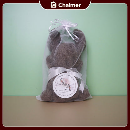 Souvenir Boneka Lap Tangan Handuk Chalmer 40 x 40 cm