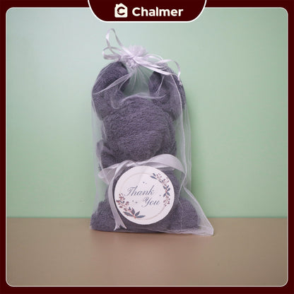 Souvenir Boneka Lap Tangan Handuk Chalmer 40 x 40 cm