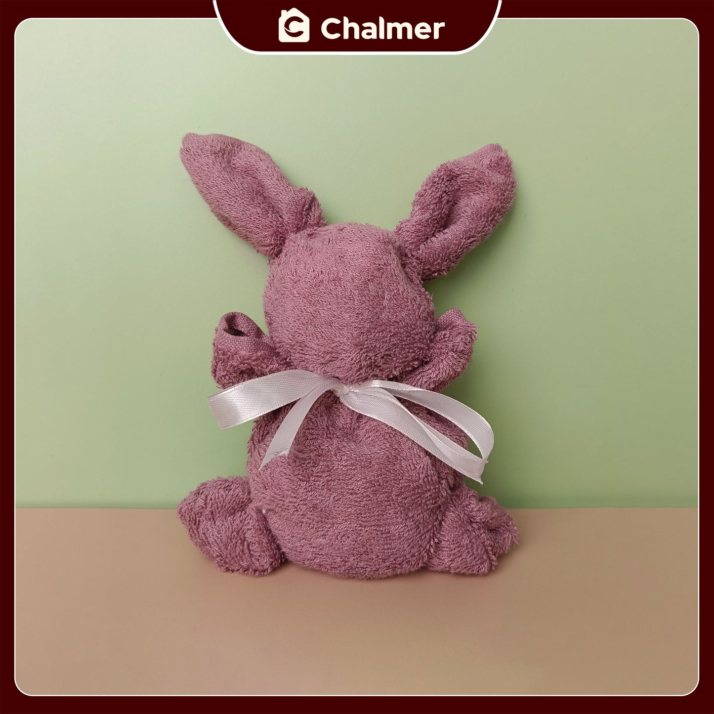 Souvenir Boneka Lap Tangan Handuk Chalmer 40 x 40 cm