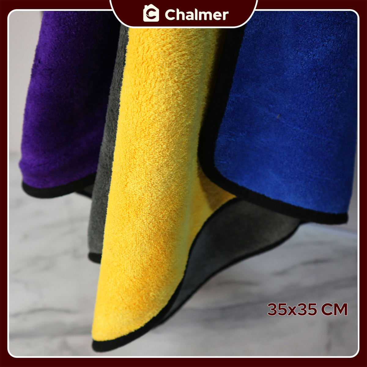 Lap Kain Microfiber Chalmer 35 x 35 cm