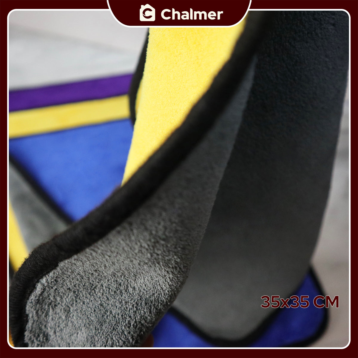 Lap Kain Microfiber Chalmer 35 x 35 cm