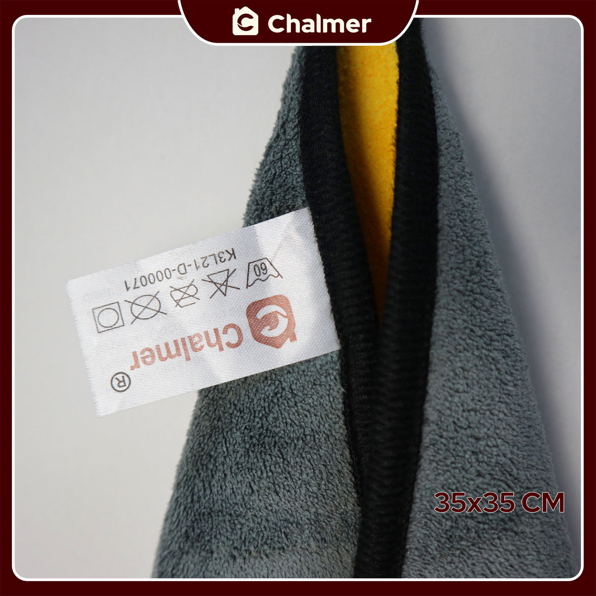 Lap Kain Microfiber Chalmer 35 x 35 cm