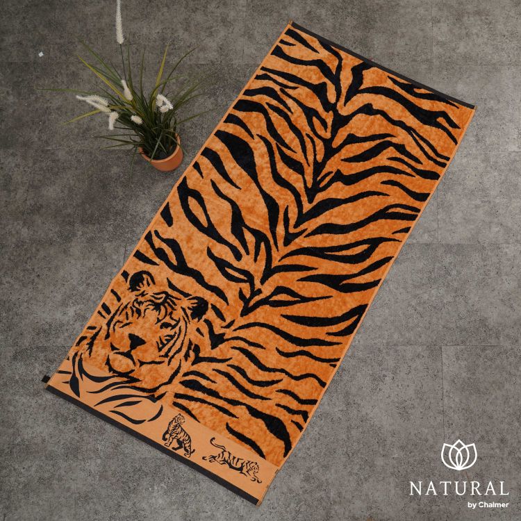 Handuk Mandi Dewasa Natural by Chalmer 70 x 135 cm Motif Animal