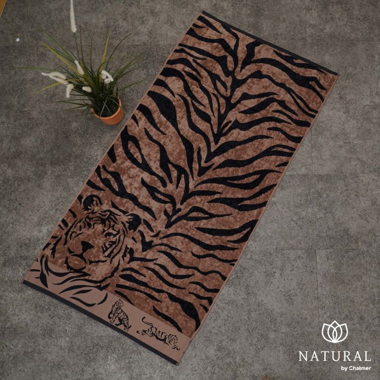 Handuk Mandi Dewasa Natural by Chalmer 70 x 135 cm Motif Animal