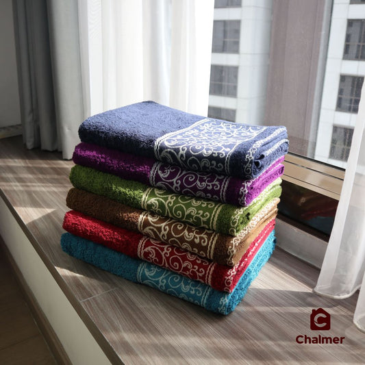 Handuk Mandi Dewasa Chalmer Premium 70 x 140 cm Motif Winter