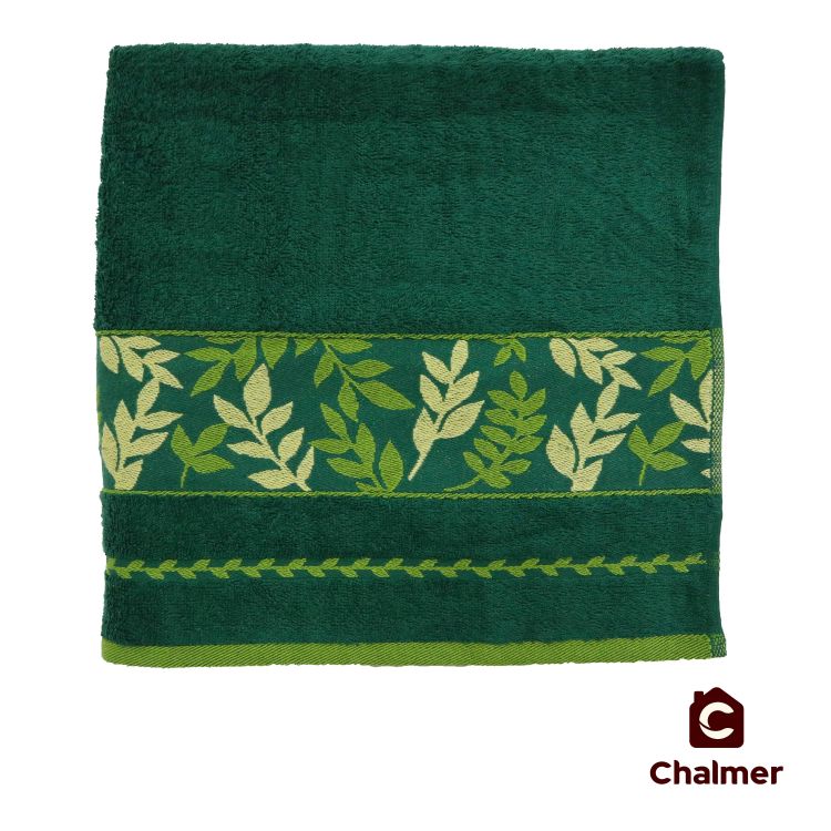 Handuk Mandi Dewasa Chalmer 70 x 135 cm Motif Leafy