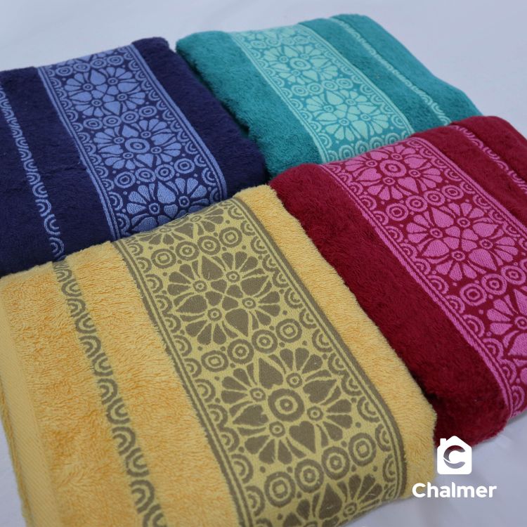 Handuk Mandi Dewasa Chalmer 70 x 135 cm Motif Majja