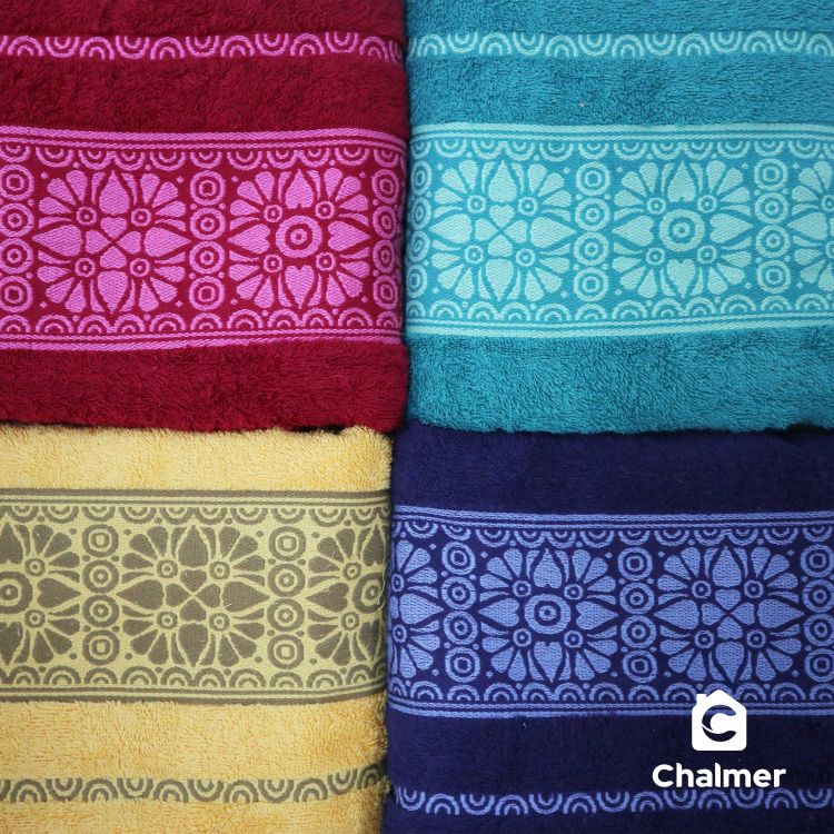 Handuk Mandi Dewasa Chalmer 70 x 135 cm Motif Majja