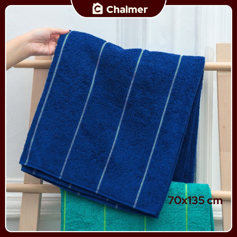 Handuk Mandi Dewasa Chalmer 70 x 135 cm Motif Stripe