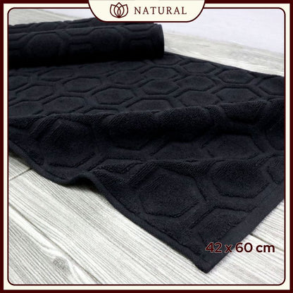 Keset Handuk Natural by Chalmer 42 x 60 cm Seri Black