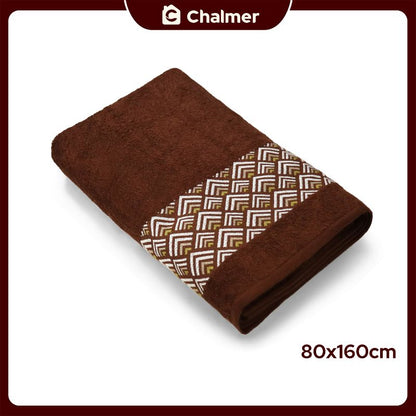 Handuk Mandi Dewasa Besar Jumbo Chalmer 80 x 160 cm Motif Bukit