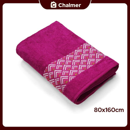 Handuk Mandi Dewasa Besar Jumbo Chalmer 80 x 160 cm Motif Bukit