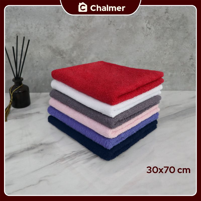 Handuk Olahraga Kecil Polos Chalmer 30 x 70 cm