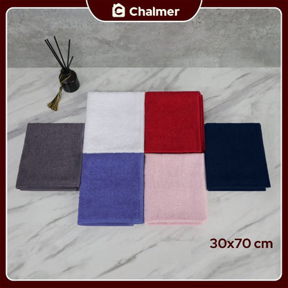 Handuk Olahraga Kecil Polos Chalmer 30 x 70 cm