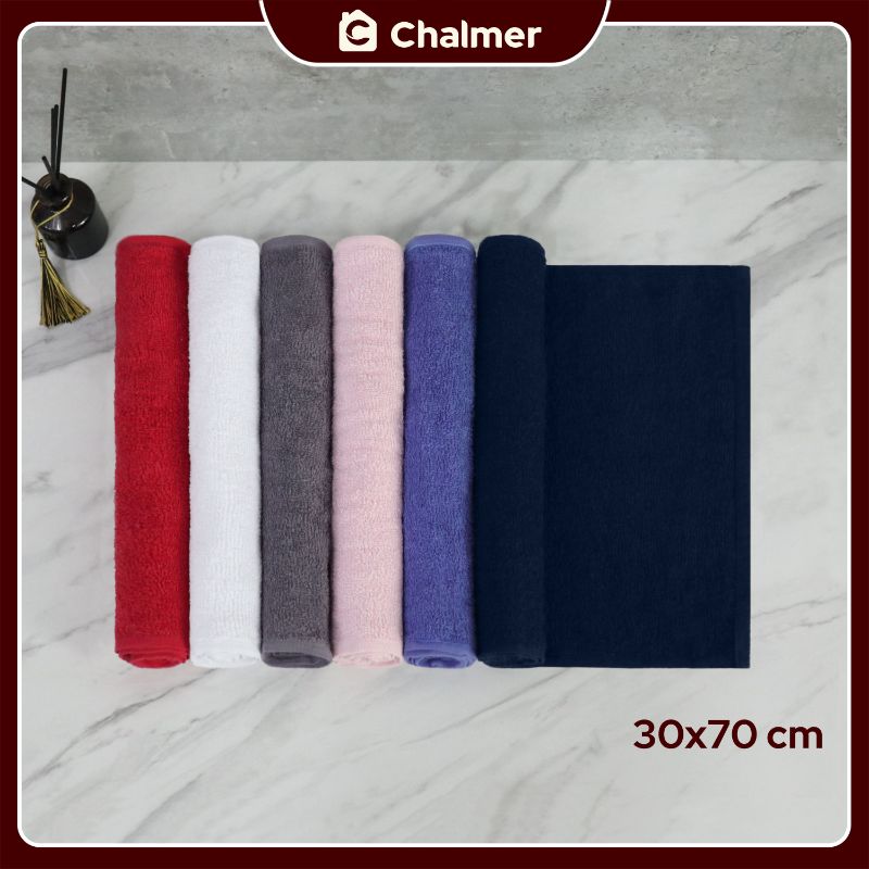 Handuk Olahraga Kecil Polos Chalmer 30 x 70 cm