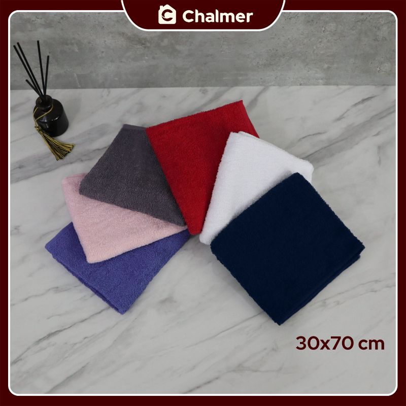 Handuk Olahraga Kecil Polos Chalmer 30 x 70 cm