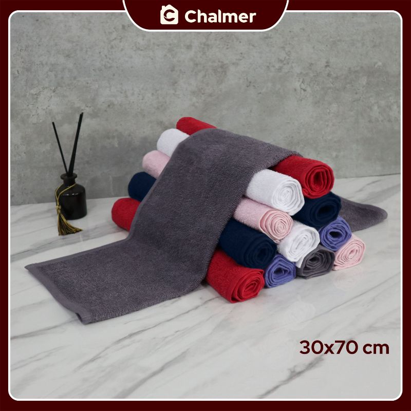 Handuk Olahraga Kecil Polos Chalmer 30 x 70 cm