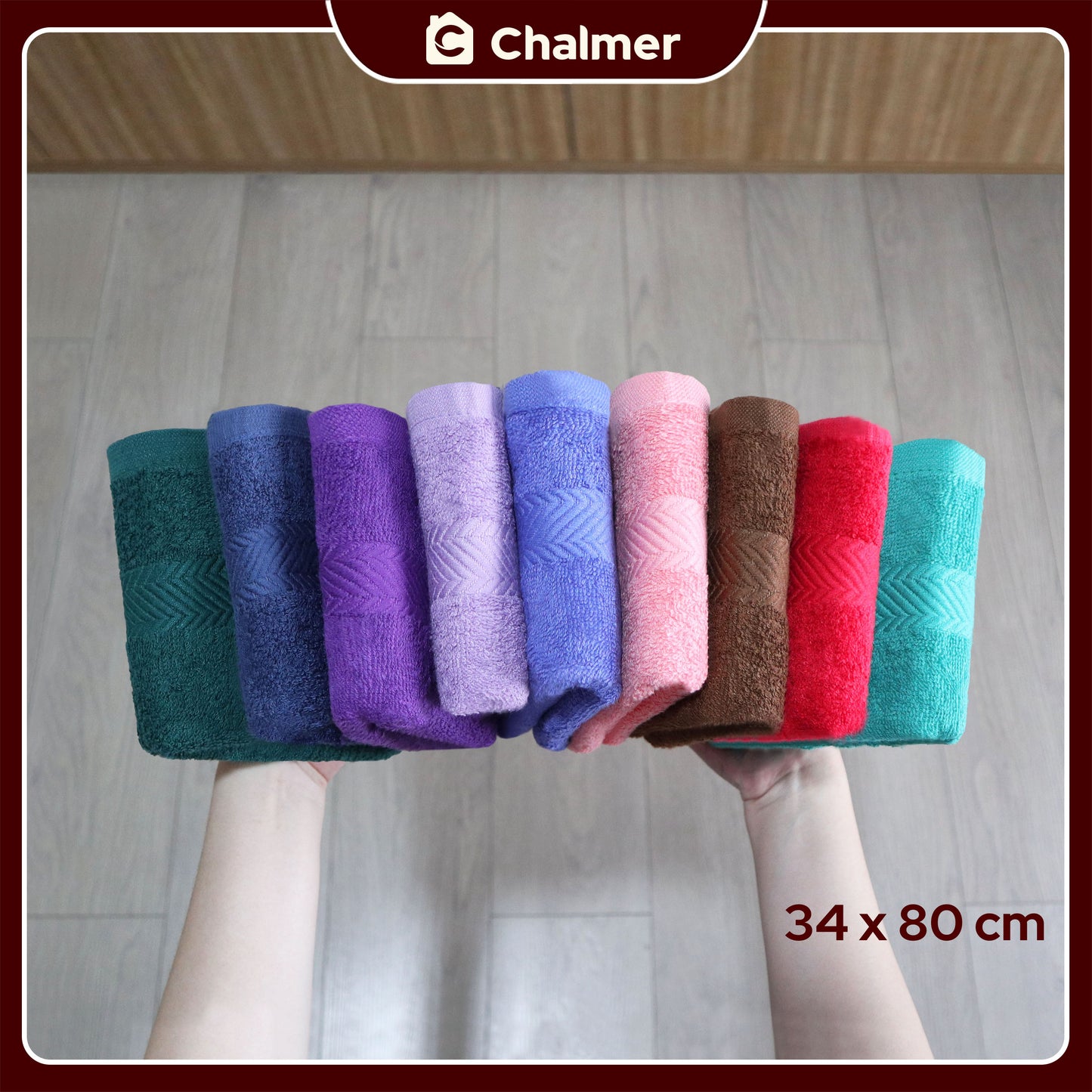 Handuk Sport Chalmer 34 x 80 cm