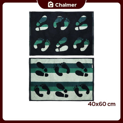 Keset Handuk Chalmer 40 x 60 cm Motif Bolak Balik